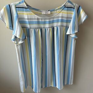 Loft striped blouse